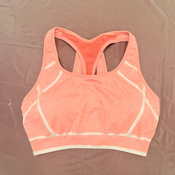 Champion Coral Sports Bra with Racerback Design Size XL - Picture 2 of 5